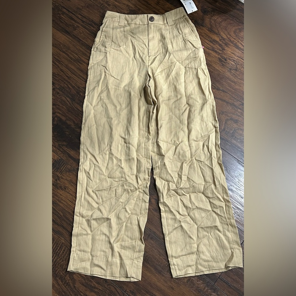 a new day women’s Khaki tan pants size‎ 2 nwt